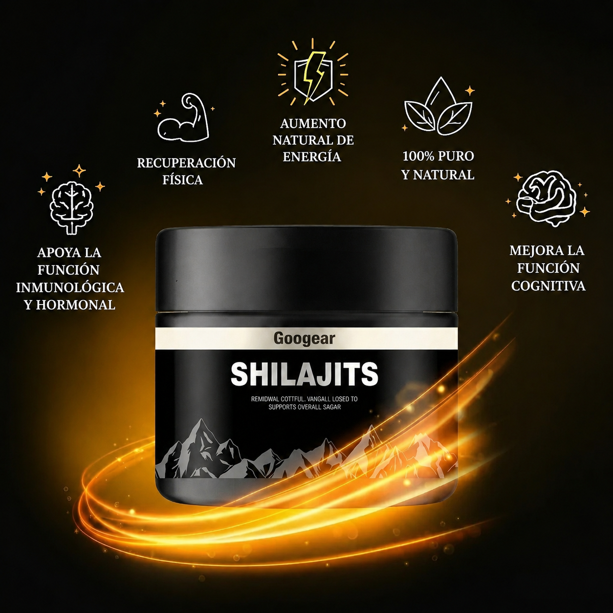 Shilajit 100% Puro del Himalaya