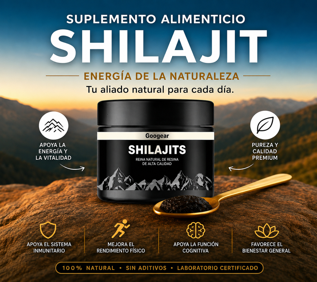Shilajit 100% Puro del Himalaya