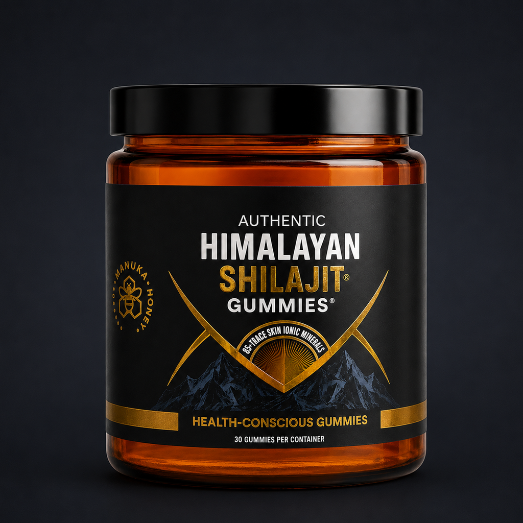 AUTHENTIC HIMALAYAN SHILAJIT GUMMIES 100% PREMIUM.