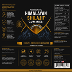 AUTHENTIC HIMALAYAN SHILAJIT GUMMIES 100% PREMIUM.